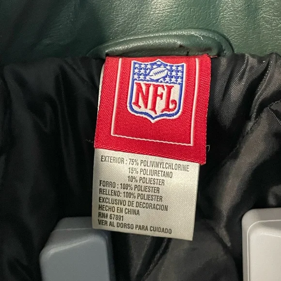 Green Bay Packers NFL Football Varsity Sports Bomber Jacket Youth Large 14/16 - Picture 6 of 12